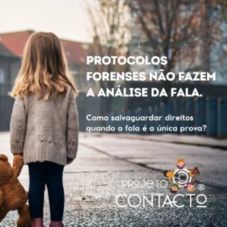 Os protocolos forenses não fazem a análise da fala, estes procedimentos apenas expõem os dados.

Informações complexas, que advêm de fatos de violência em desfavor de crianças e adolescentes, carecem de análise científica.

O Projeto Contacto é o único programa científico no Brasil que realiza a análise funcional do comportamento verbal nos crimes contra a infância e adolescência, e está na pesquisa da temática desde 2006 e a criar o fluxo da perícia psicológica no início da persecução penal desde 2014 — implementado na Delegacia de Proteção à Criança e ao Adolescente de Goiânia, pela autora @dravivianetelespsi e continuada diariamente pelo Psicólogo @valdeirpsi, na cidade de Anápolis, junto à combativa @delegada_alinelopes, com modelos documentais e procedimentais de Escuta Especializada e instrumental desde a solicitação da perícia até a análise de dados e feitura de laudo psicológico.

Somos prática deferida pelo Prêmio Innovare por 5 anos consecutivos, sendo reconhecidos pela maior premiação da Justiça Brasileira, orientada pelo Prof. Doutor Lorismario Ernesto Simonassi e metodologia replicada em 2 dissertações de mestrado, @psi.vivianfigueiredo e a Psicóloga Amanda Alves.

Isso é a Análise do Comportamento Jurídica (ABA), inovada por nós e sedimentada por toda a comunidade científica da Análise do Comportamento no Brasil.