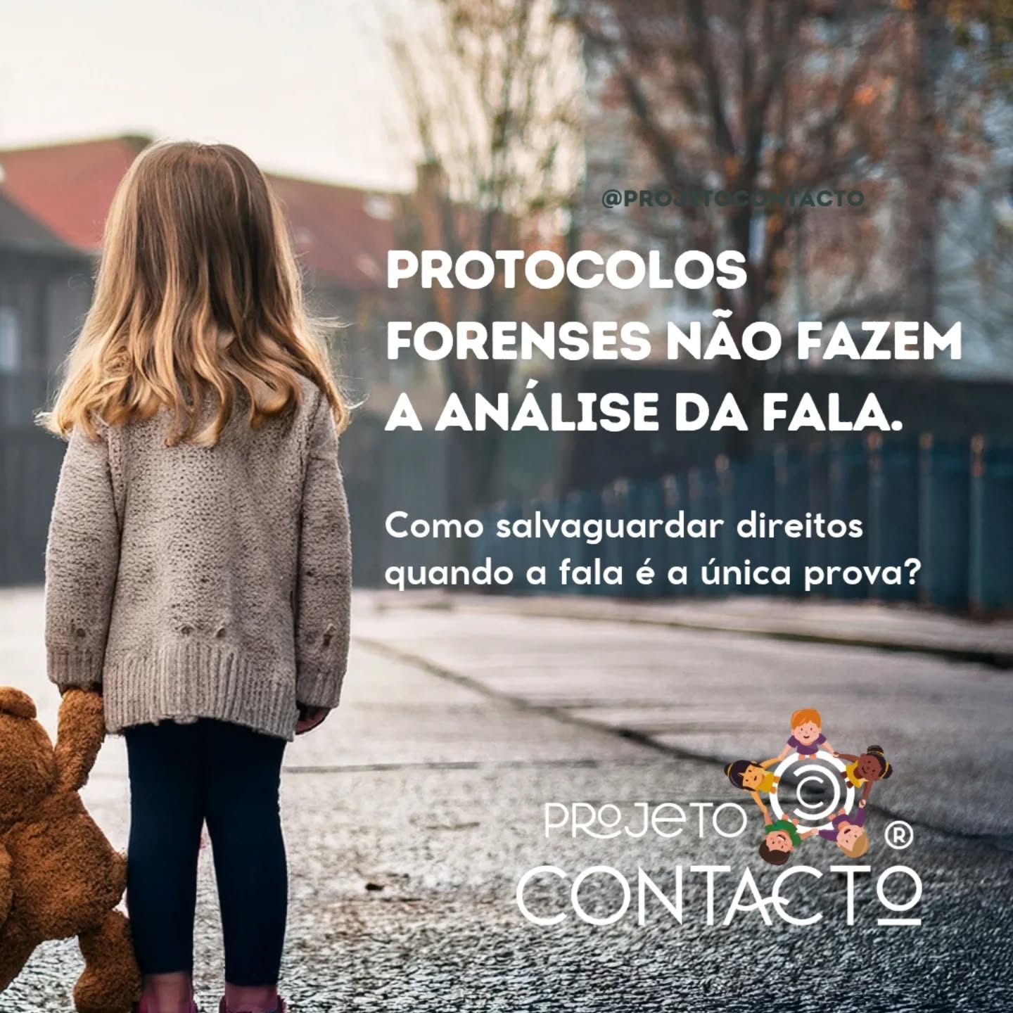 Os protocolos forenses não fazem a análise da fala, estes procedimentos apenas expõem os dados.

Informações complexas, que advêm de fatos de violência em desfavor de crianças e adolescentes, carecem de análise científica.

O Projeto Contacto é o único programa científico no Brasil que realiza a análise funcional do comportamento verbal nos crimes contra a infância e adolescência, e está na pesquisa da temática desde 2006 e a criar o fluxo da perícia psicológica no início da persecução penal desde 2014 — implementado na Delegacia de Proteção à Criança e ao Adolescente de Goiânia, pela autora @dravivianetelespsi e continuada diariamente pelo Psicólogo @valdeirpsi, na cidade de Anápolis, junto à combativa @delegada_alinelopes, com modelos documentais e procedimentais de Escuta Especializada e instrumental desde a solicitação da perícia até a análise de dados e feitura de laudo psicológico.

Somos prática deferida pelo Prêmio Innovare por 5 anos consecutivos, sendo reconhecidos pela maior premiação da Justiça Brasileira, orientada pelo Prof. Doutor Lorismario Ernesto Simonassi e metodologia replicada em 2 dissertações de mestrado, @psi.vivianfigueiredo e a Psicóloga Amanda Alves.

Isso é a Análise do Comportamento Jurídica (ABA), inovada por nós e sedimentada por toda a comunidade científica da Análise do Comportamento no Brasil.